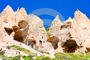 Picturesque GÃ¶reme open air museum Turkey