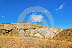 Picturesque hills  in  eastern Crimea