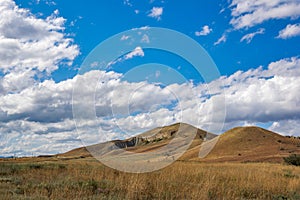 Picturesque hills in  eastern Crimea