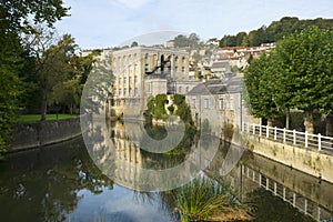 Picturesque Bradford on Avon, Wiltshire, UK