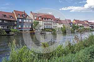 Picturesque houses in Bamberg, Germany