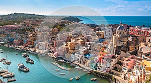 Picturesque island of Procida