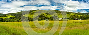 Picturesque landscape along the Gutton Clifton Rd, Queensland, Australia