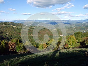 Picturesque landscapes and photogenic hills in the Istrian peninsula - Pazin, Croatia / Slikoviti pejzazi i fotogenicni brijegovi