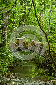 Picturesque old bridge