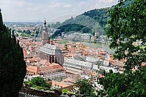 Picturesque old town of Heidelberg, Germany