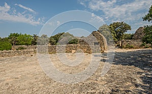 Picturesque old village Bories near Gordes in Provence, France