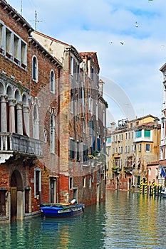 Picturesque places of romantic Venice