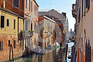 Picturesque places of romantic Venice