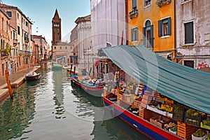 Picturesque places of romantic Venice