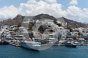 Picturesque Port, Paros, Greece