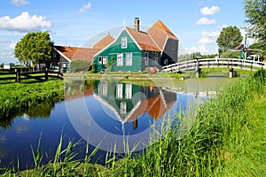 Picturesque rural landscape. Zaandijk