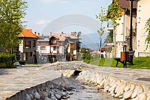 Picturesque scene of Bansko Ski Resort