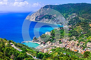 Picturesque scenery of Monterosso al mare photo