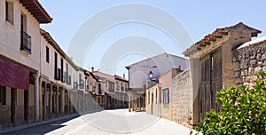 Picturesque street of Ampudia