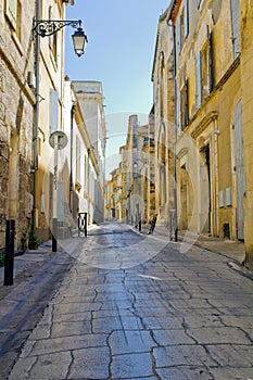 Picturesque Street, Arles France photo