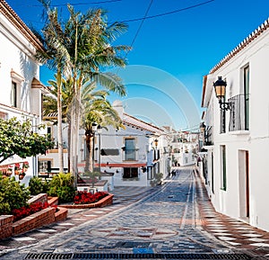 Picturesque street of Rancho Domingo. Spain photo