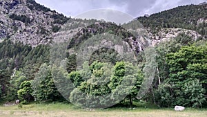 The Picturesque Town of Panticosa, Huesca, EspaÃÂ±a. photo