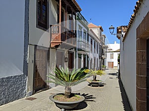 Picturesque town Teror on Gran Canaria island in Spain