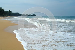 Picturesque tropical beach.