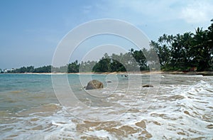 Picturesque tropical beach.