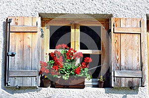 Picturesque Tyrolean window