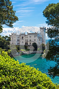 Picturesque view of Habsburg castle.