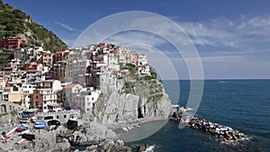 Picturesque view of Manarola