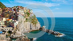 Picturesque view of Manarola