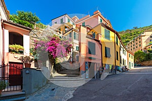 Picturesque view of Manarola, Liguria, Italy
