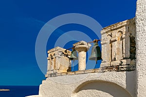 Picturesque view of Oia, Santorini, Greece