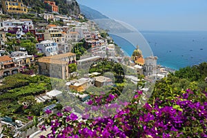 Picturesque view of Positano, Amalfi Coast, Italy