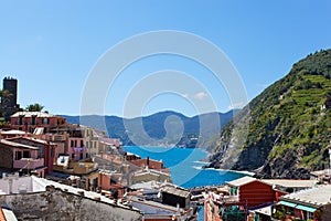 Picturesque view of Vernazza