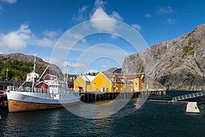 Picturesque village Nusfjord