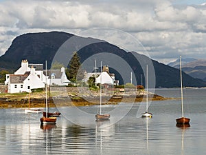 Picturesque village of Plockton