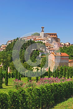 Picturesque Village in Umbria,Italy