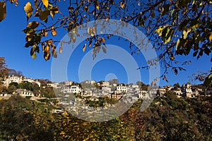 The picturesque village of Vitsa in Zagori area, northern Greece