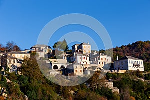 The picturesque village of Vitsa in Zagori area, northern Greece