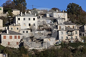 The picturesque village of Vitsa in Zagori area, northern Greece