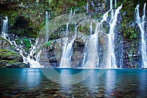 Picturesque waterfall