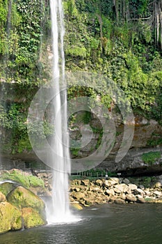 Picturesque waterfall