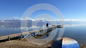 Picturing Lake Prespa, Macedonia