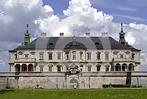 Pidgirtsi Castle in Lviv region. Ukraine