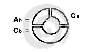 Pie Chart Data Analysis, Statistical Representation, vector design Generative AI