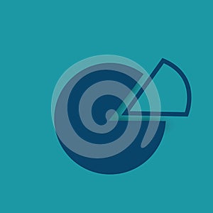 pie chart. Vector illustration decorative design