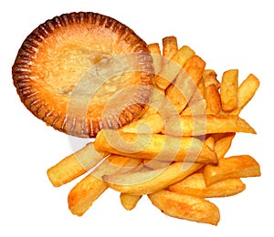 Pie And Chips