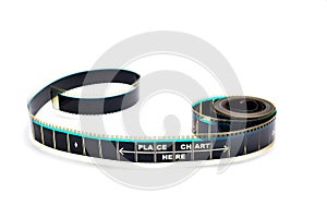 Piece of 35 mm motion film