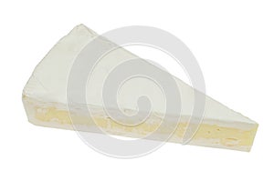 Piece of brie cheese