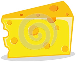 Piece of cheese