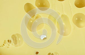 Piece of cheese texture